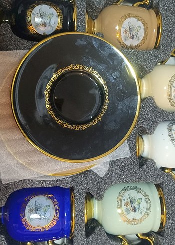 6 kişilik porselen kahve fincanı - Görsel 3