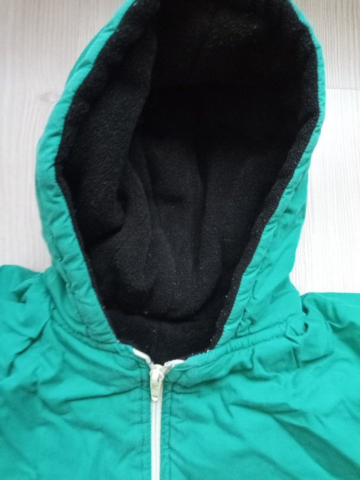 Koyu Yeşil Bebek Erkek Polar Tulum - Görsel 2