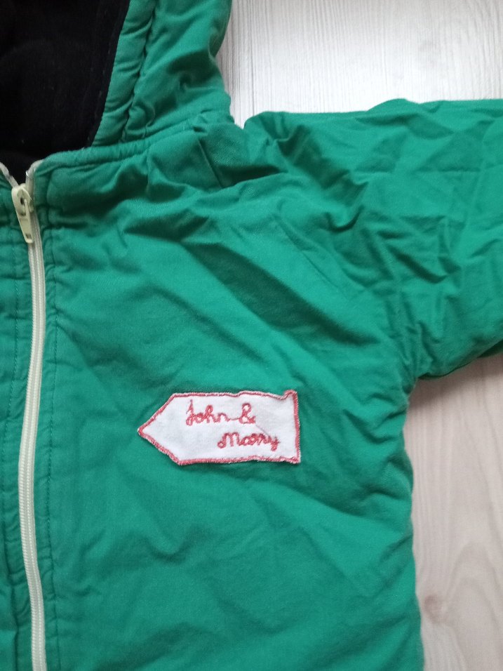 Koyu Yeşil Bebek Erkek Polar Tulum - Görsel 3