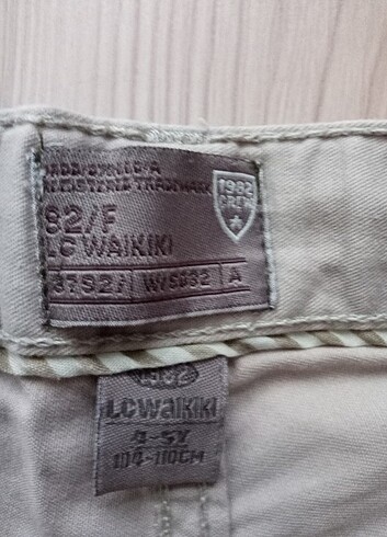 24-36 Ay Beden mavi Renk Çocuk pantolon keten ve kot
