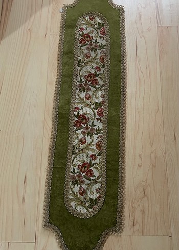 Vintage runner örtü - Görsel 8