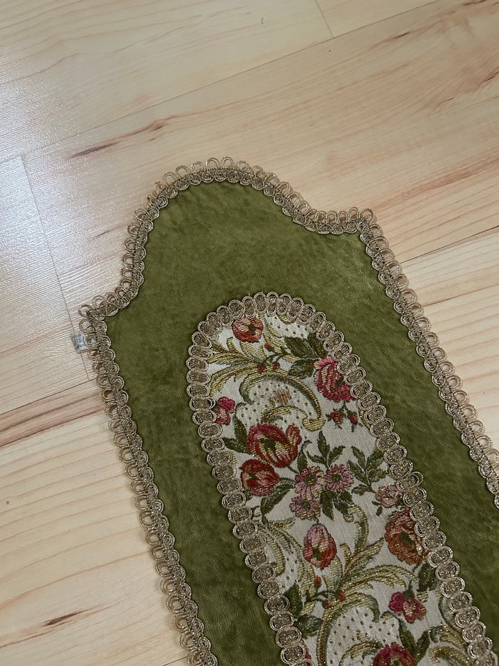 Vintage runner örtü - Görsel 3