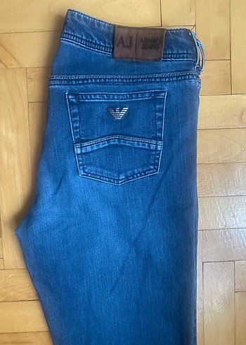 Armani Jeans Mavi Kadin Denim Pantolon