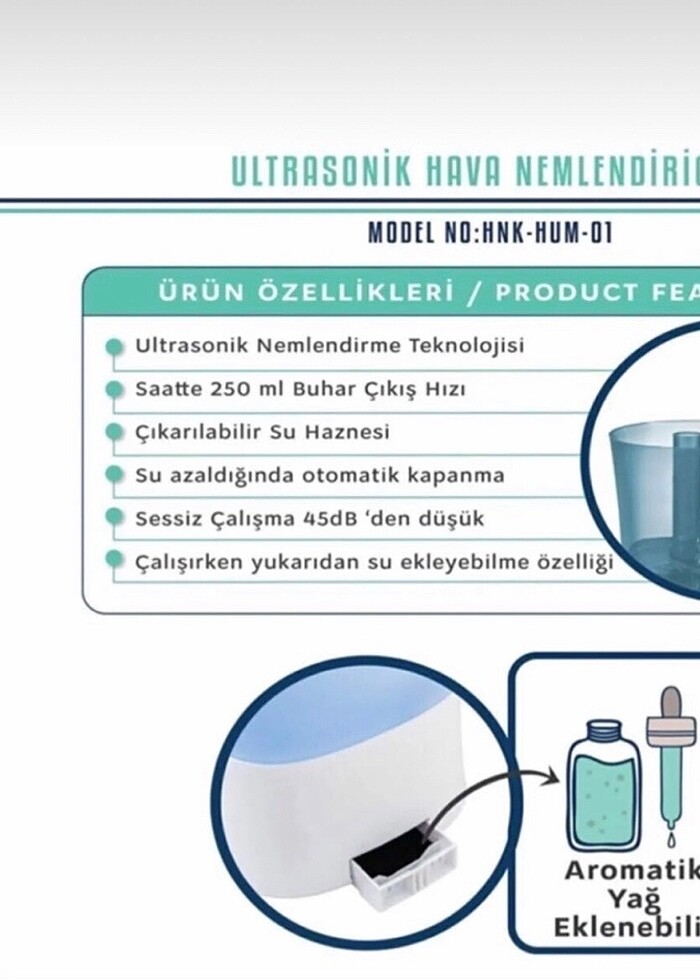 Hava nemlendirici - Görsel 2