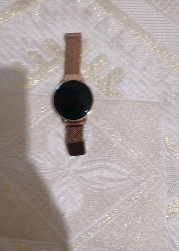 Parlak Kahverengi Minimalist Kadın Saat