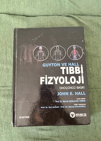 Beden Renk Guyton ve Hall Tıbbi Fizyoloji Kitabı