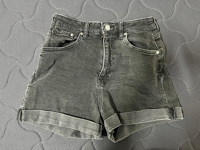 H&M mom jean şort