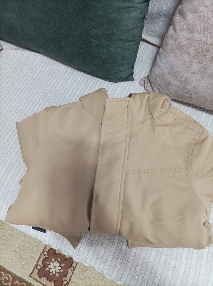 Bej erkek çocuk montu - Görsel 2