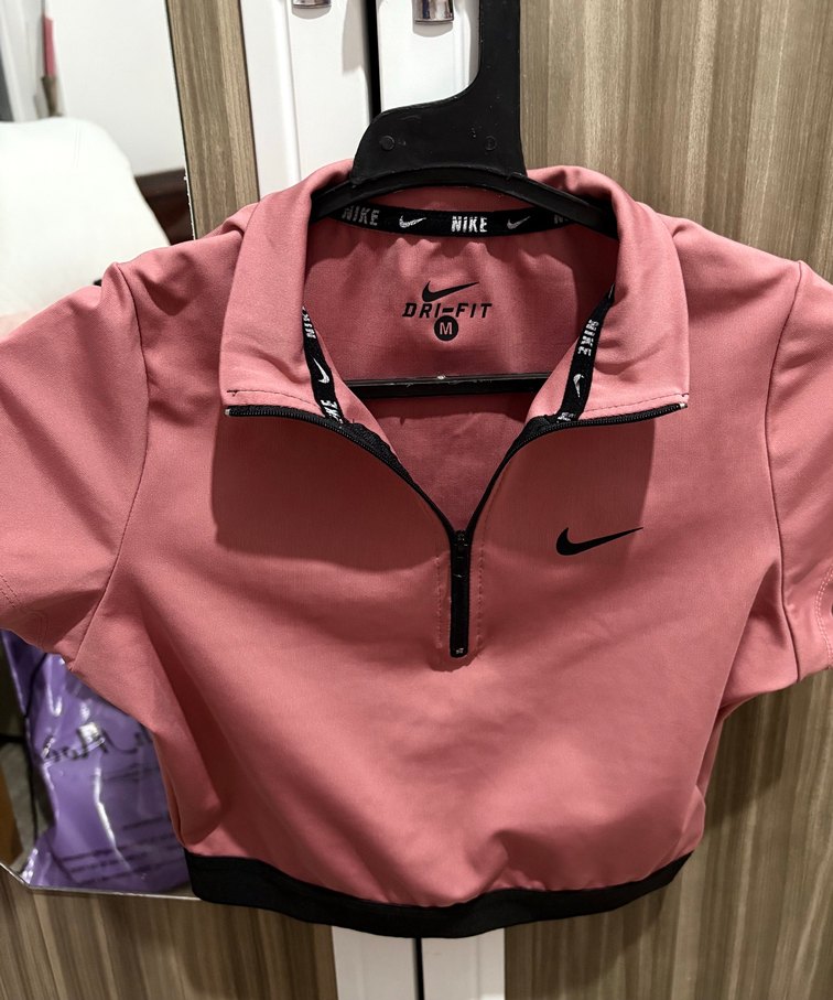 Pembe Yarım Fermuarlı Spor - Görsel 2