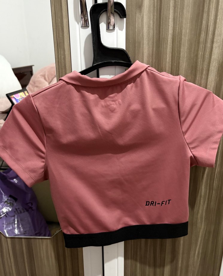 Pembe Yarım Fermuarlı Spor - Görsel 3