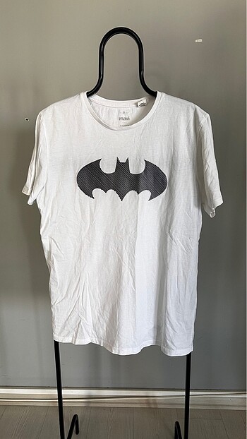 Mavi Batman Logolu Tshirt