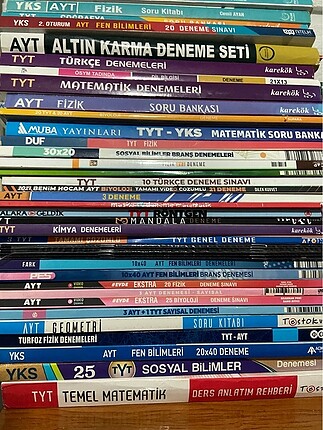  tyt ayt yks deneme soru bankası yks