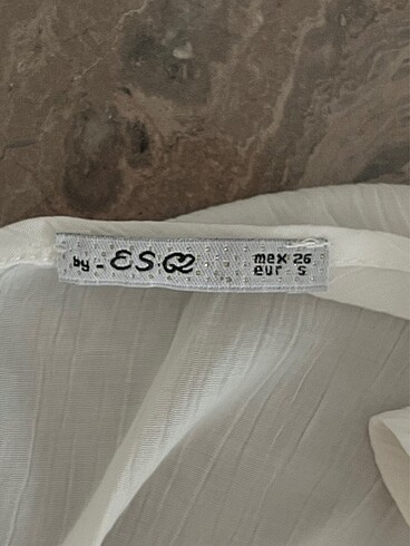 s Beden Beyaz sırtı bağlamalı crop