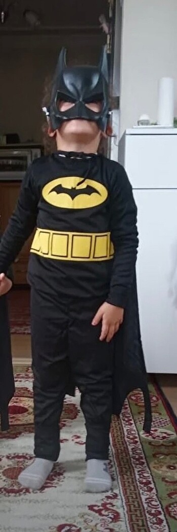 4 Yaş Beden Batman 5-6 yaş kostüm