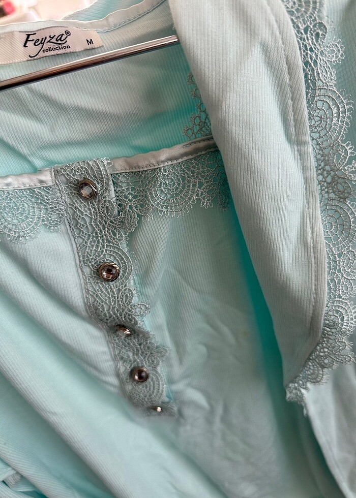 Lohusa 2 li uzun gecelik - Görsel 5