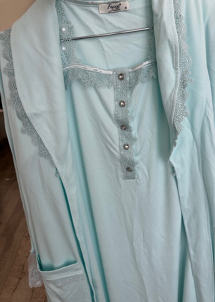 Lohusa 2 li uzun gecelik - Görsel 4