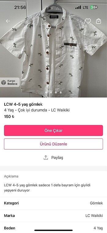 9 parça ürün