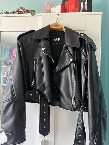 Zara oversize deri ceket