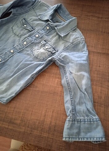H&M H&M Erkek Jean Gömlek