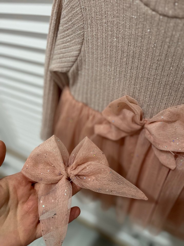 Kız bebek Pembe Elbise - Görsel 2