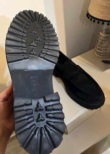 DİVARESE Siyah Tokalı Erkek Loafer - Görsel 5