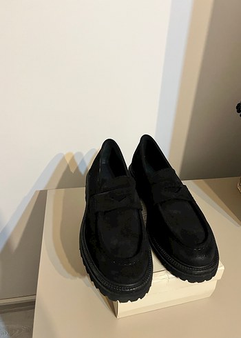 DİVARESE Siyah Tokalı Erkek Loafer - Görsel 7