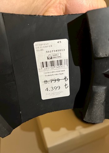 DİVARESE Siyah Tokalı Erkek Loafer - Görsel 4