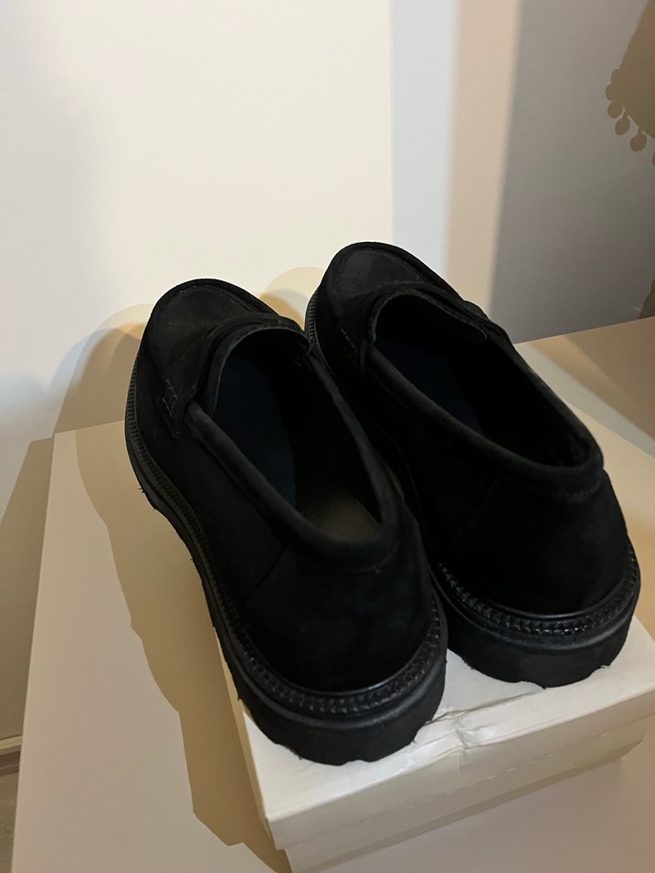 DİVARESE Siyah Tokalı Erkek Loafer - Görsel 3