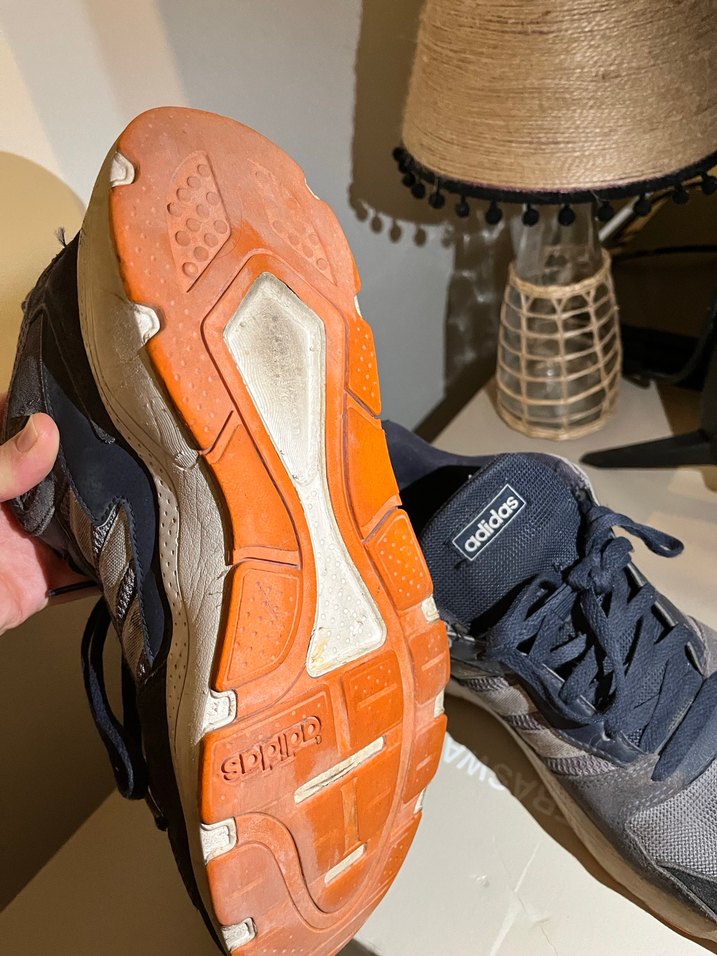 Gri Adidas Erkek Spor Ayakkabı - Görsel 4