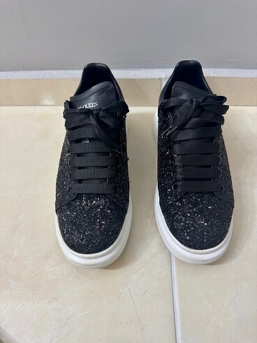 Alexander McQueen Siyah Bayan Ayakkabı