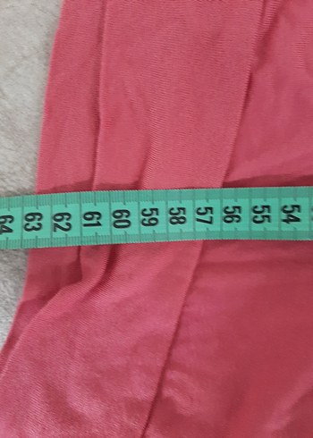 Renkli Baskılı Kısa Kollu kol detaylı Pembe Bluz - Görsel 5