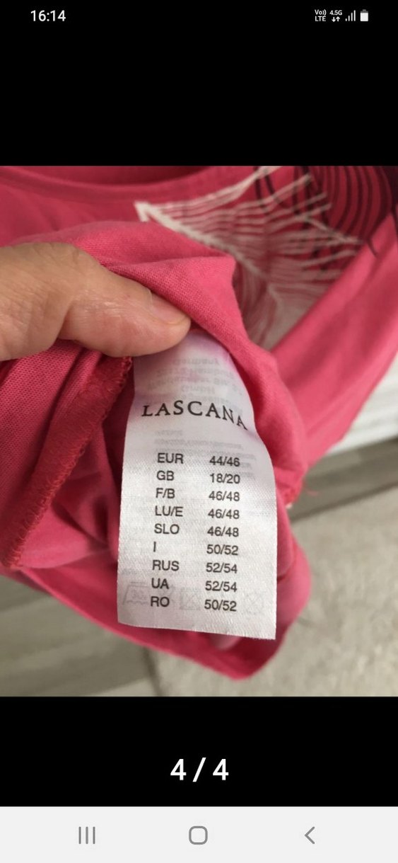 Renkli Baskılı Kısa Kollu kol detaylı Pembe Bluz - Görsel 4