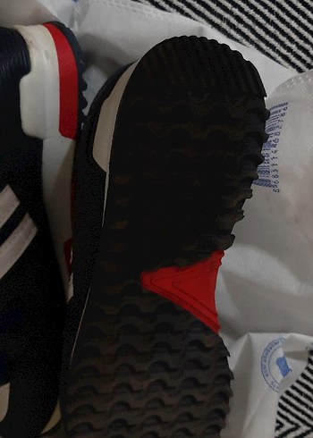 Siyah Erkek Spor Ayakkabı Velcro Bantlı - Görsel 3