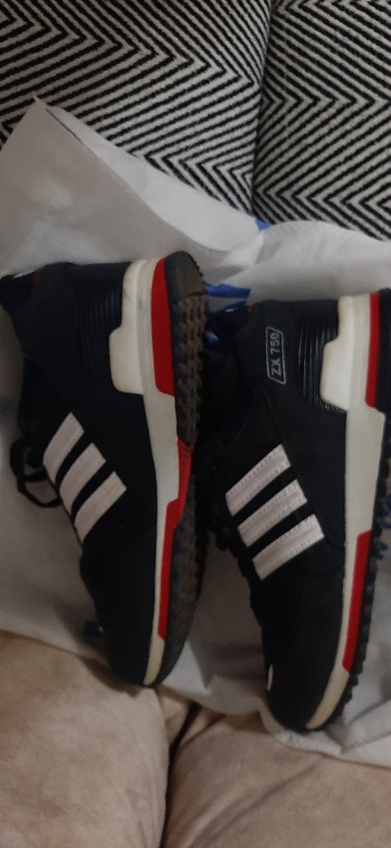 Siyah Erkek Spor Ayakkabı Velcro Bantlı - Görsel 2