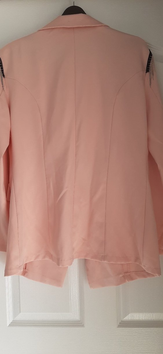 Pudra Rengi Kadın Blazer Ceket - Görsel 4