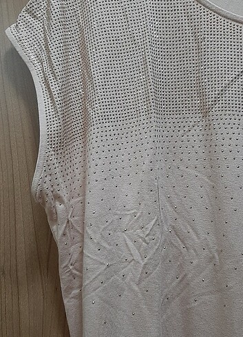 Cok şık pudra rengi bluz - Görsel 4