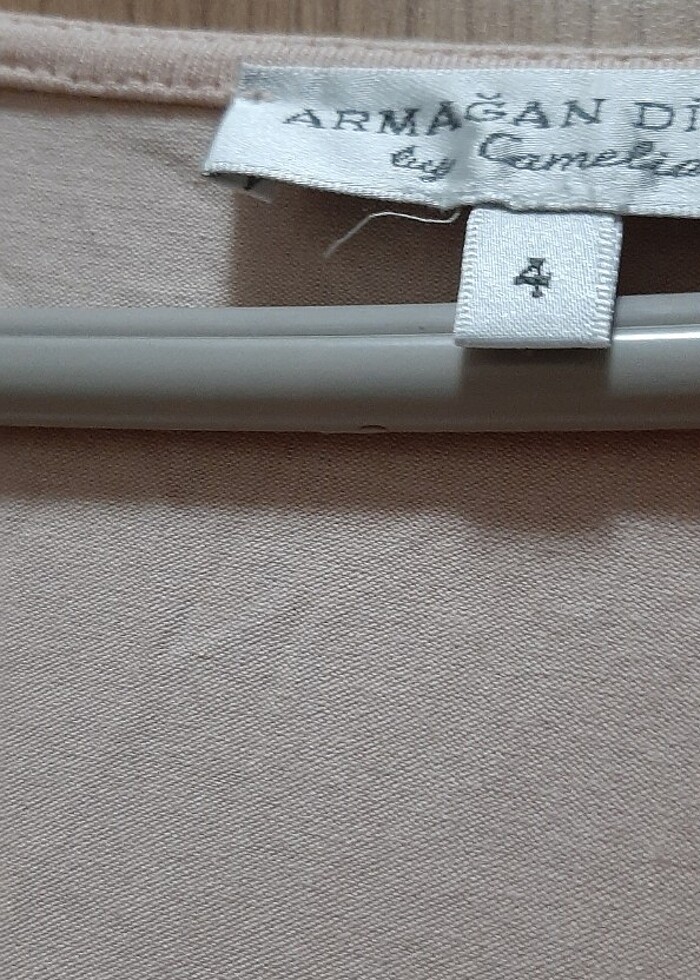 Cok şık pudra rengi bluz - Görsel 3