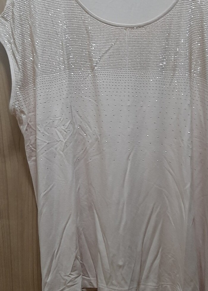 Cok şık pudra rengi bluz - Görsel 2