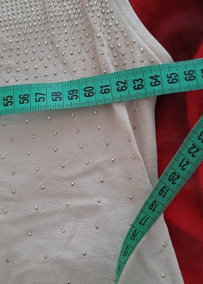 Cok şık pudra rengi bluz - Görsel 5