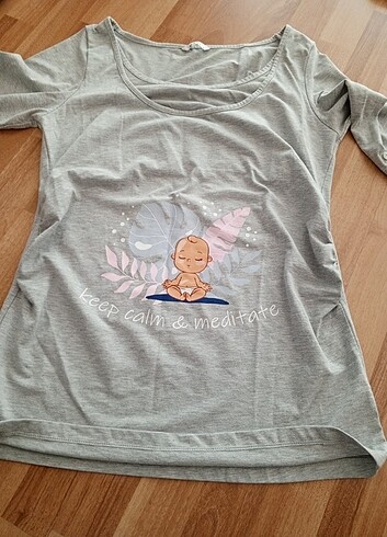 Dagi , gri hamile tshirtü, yeni