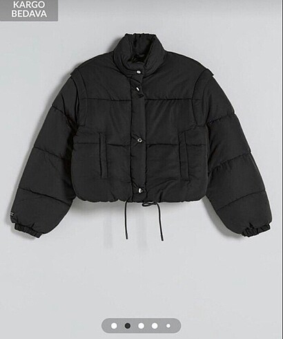 bershka şişme mont