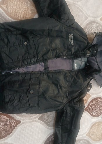 Erkek Çocuk Siyah Fermuarlı Ceket - Görsel 6