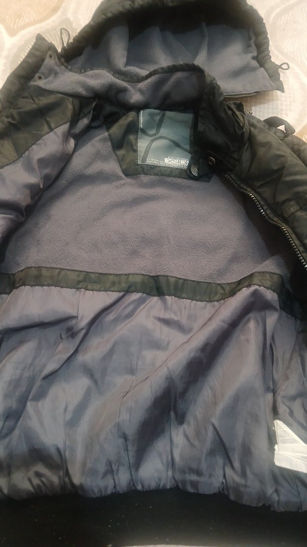 Erkek Çocuk Siyah Fermuarlı Ceket - Görsel 5