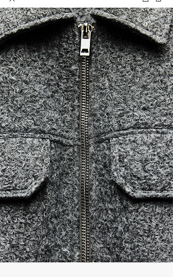 s Beden Buklet crop ceket
