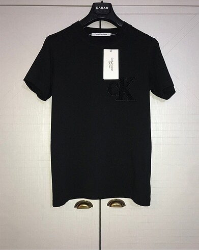 Calvin Klein Siyah Örme T-Shirt