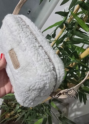 Mango Fermuarlı Beyaz Kadın Omuz Çantası #beyazçanta