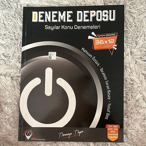 Deneme deposu sayılar 36 lı