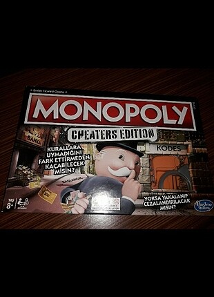 Monopoly cheartes edition kodes kutu oyunu. 