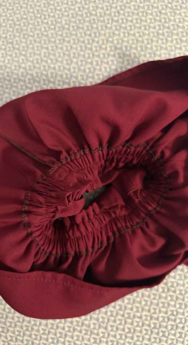 Bordo Fiyonk Detaylı Kız Çocuk Elbisesi - Görsel 5