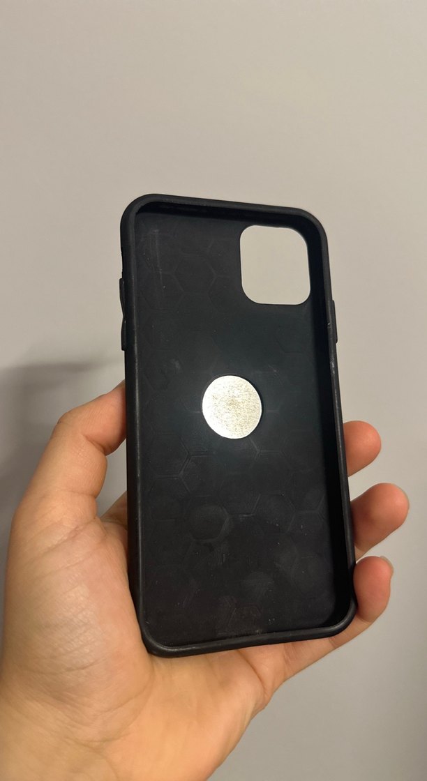 Şeffaf Siyah Telefon Kılıfı - Görsel 5